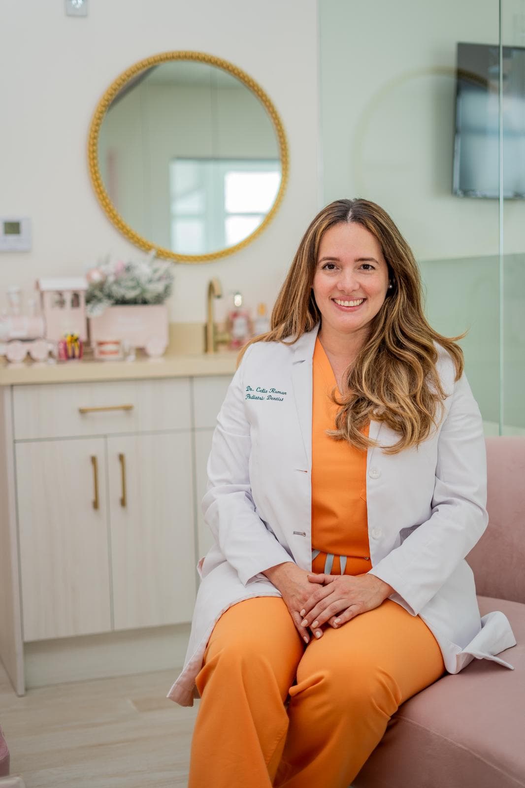 Dr. Celia Roman, Pediatric Dentistry Portrait Smiling